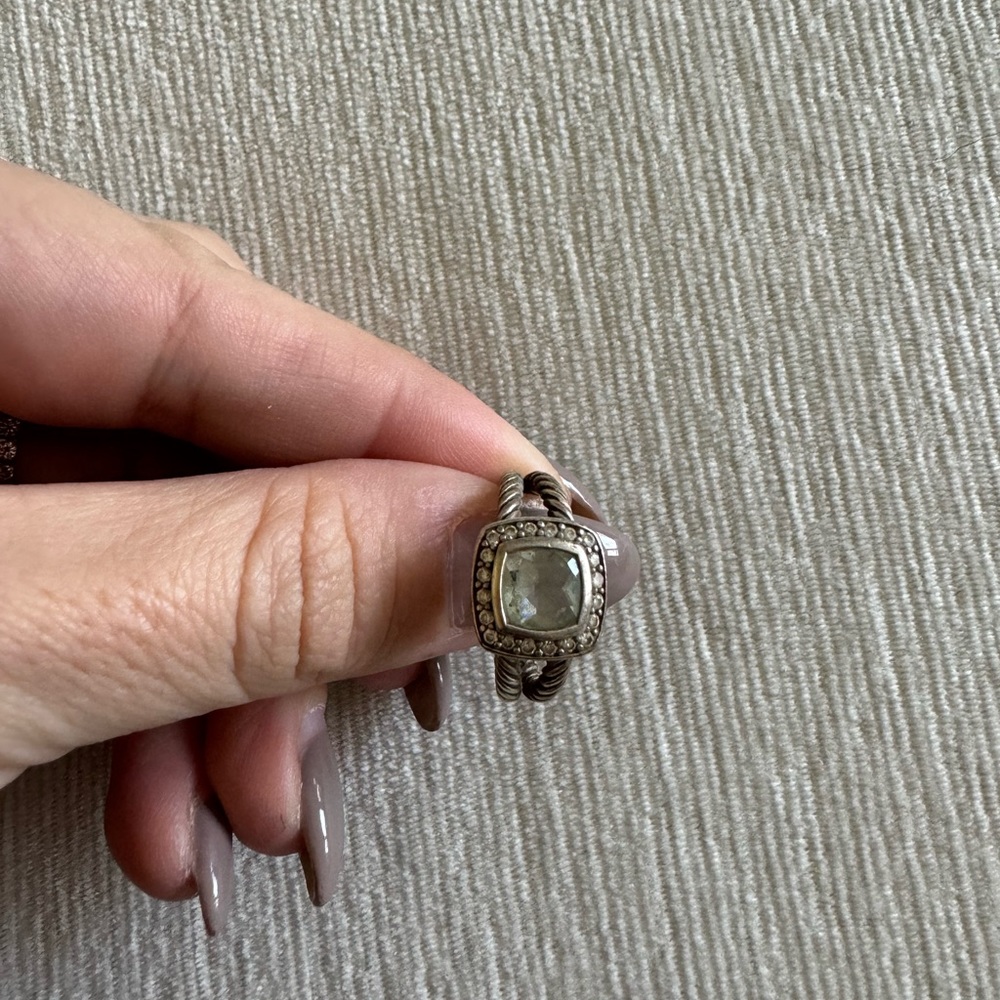 David Yurman Prasiolite Ring